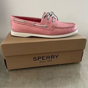 Pink Sperry Size 7 Boatshoes